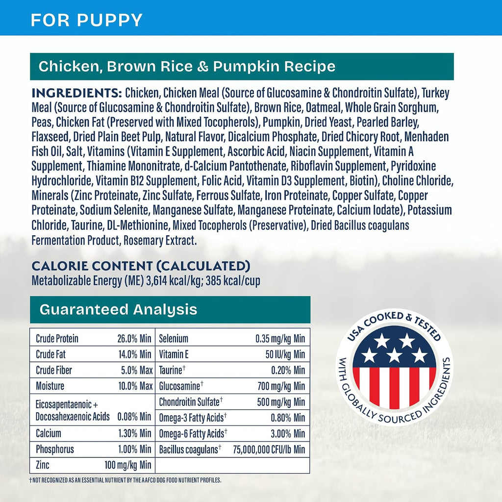 Natural Balance Health Protection, Puppy Dog Food, Chicken, 4 lb