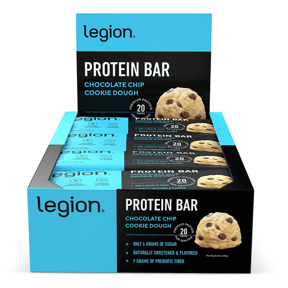 Legion Protein Bar Chocolate Chip Cookie Dough