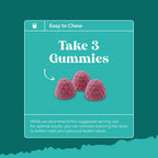 Natures Craft Magnesium Citrate Gummies for Adults - Calm & Sleep Aid - 90 Count