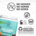 Sunwarrior Vegan Collagen Building Peptides with Biotin, Chocolate