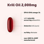 Micro Ingredients Antarctic Krill Oil Supplement 240 Count