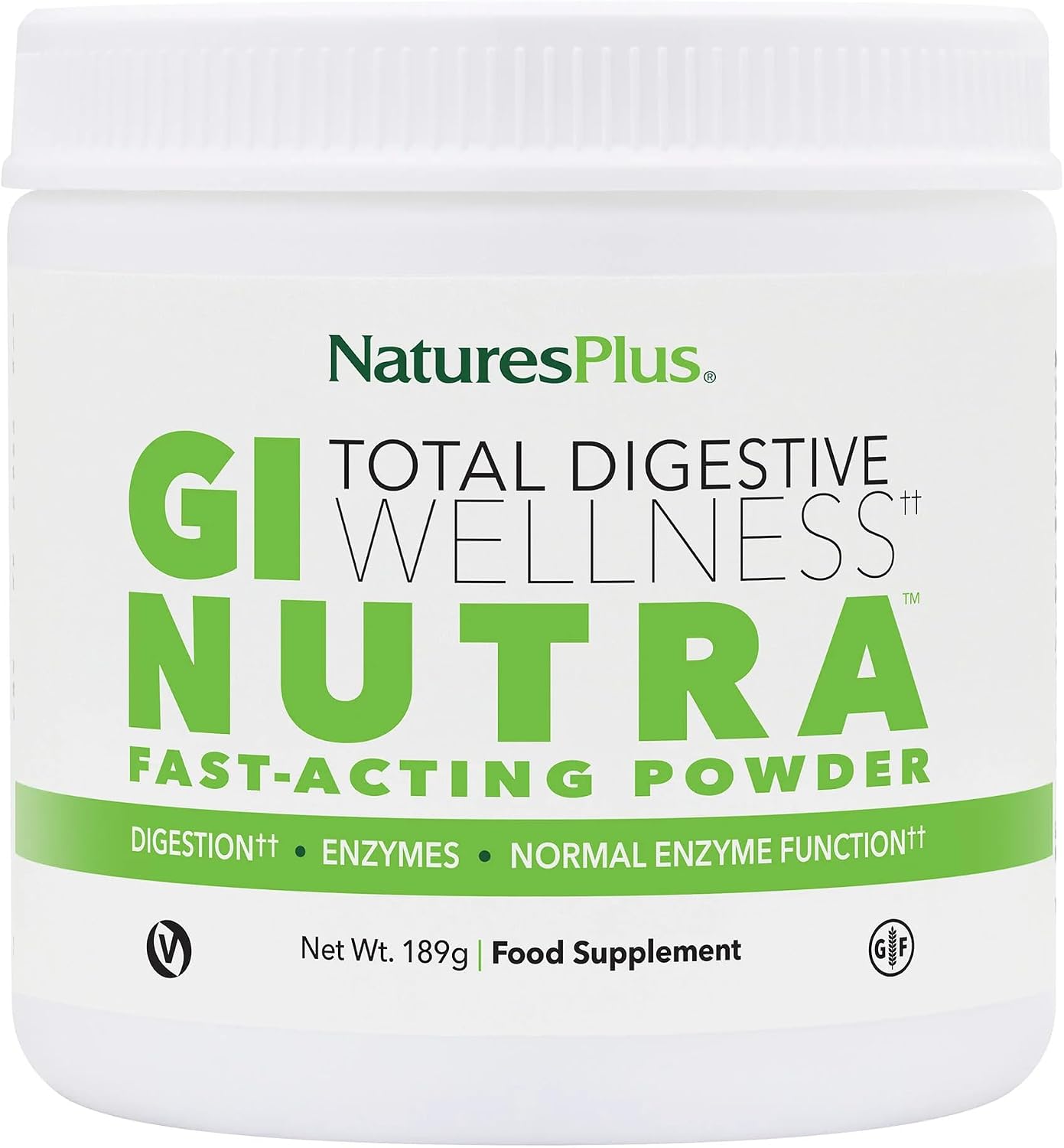 Natures Plus GI Natural Drink Powder - Vegetarian Powder