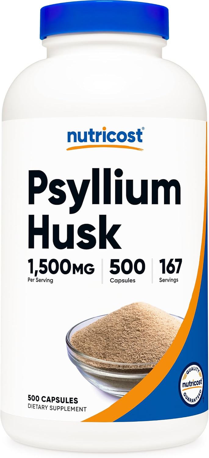 Nutricost Psyllium Husk -  Non-GMO & Gluten Free
