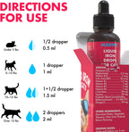Legipet Liquid Iron Supplement for Cats & Dogs B12 + B-Complex + Probiotics Liquid