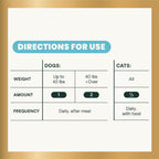 VetriScience Extra Strength Gut Health for Dogs and Cats, 180 Count