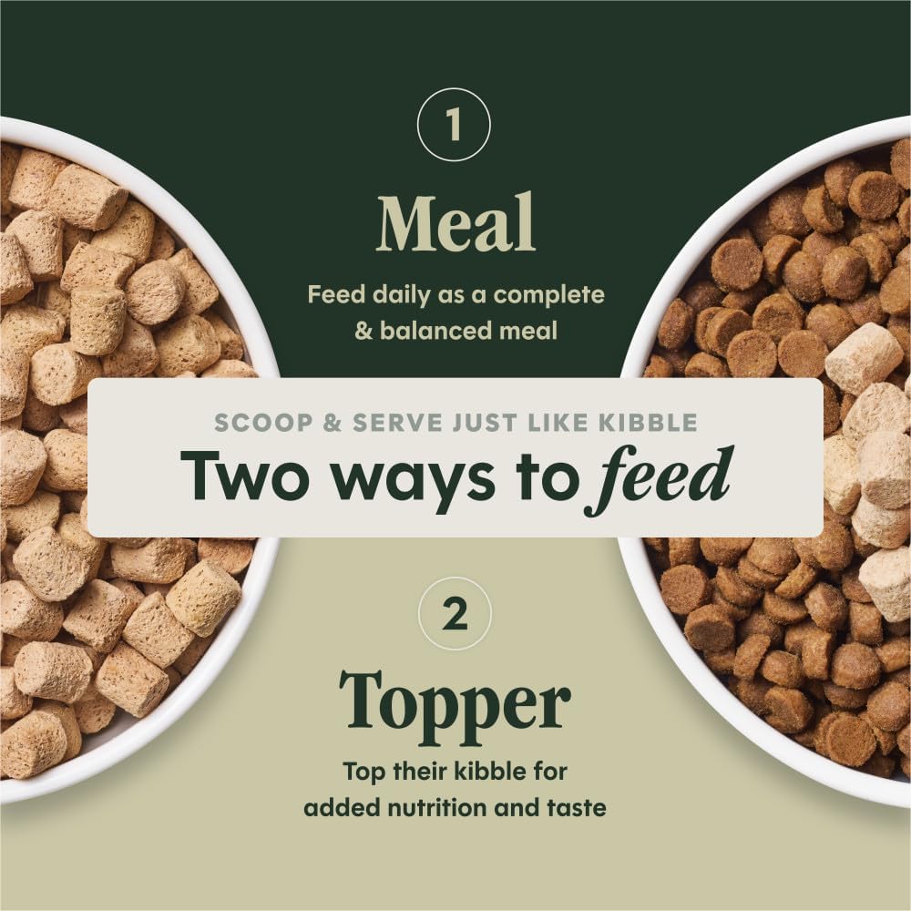 Instinct Freeze Dried Meals, Natural Dog Food, Grass-Fed Lamb, 14 oz. Bag