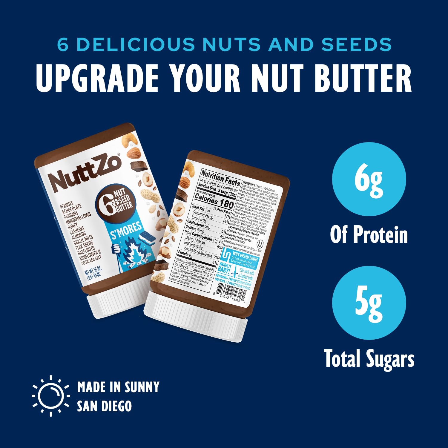 NuttZo S’mores Nut & Seed Butter