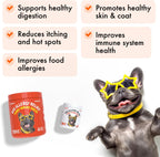 Legipet Allergy Relief Chews for Dogs & Immune & Digestive Supplement