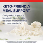 Metagenics Ketogenic Shake - Keto Protein Powder - Vanilla - Low Carb, Sugar-Free, Gluten-Free