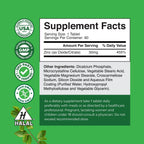 Natures Craft Zinc 50mg Tablets for Immune Support, Dietary Supplement - 60 Count