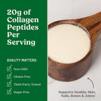 Bulletproof Unflavored Collagen Peptides Protein Powder, 17.6 oz