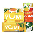 Yumi Organic Toddler Snacks Bars - Mango & Kale & YUMI Rice-Free Baby Puffs - Apple & Broccoli
