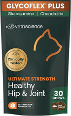 VetriScience Ultimate Strength Healthy Hip & Joint for Cats, Fish, 30 Count