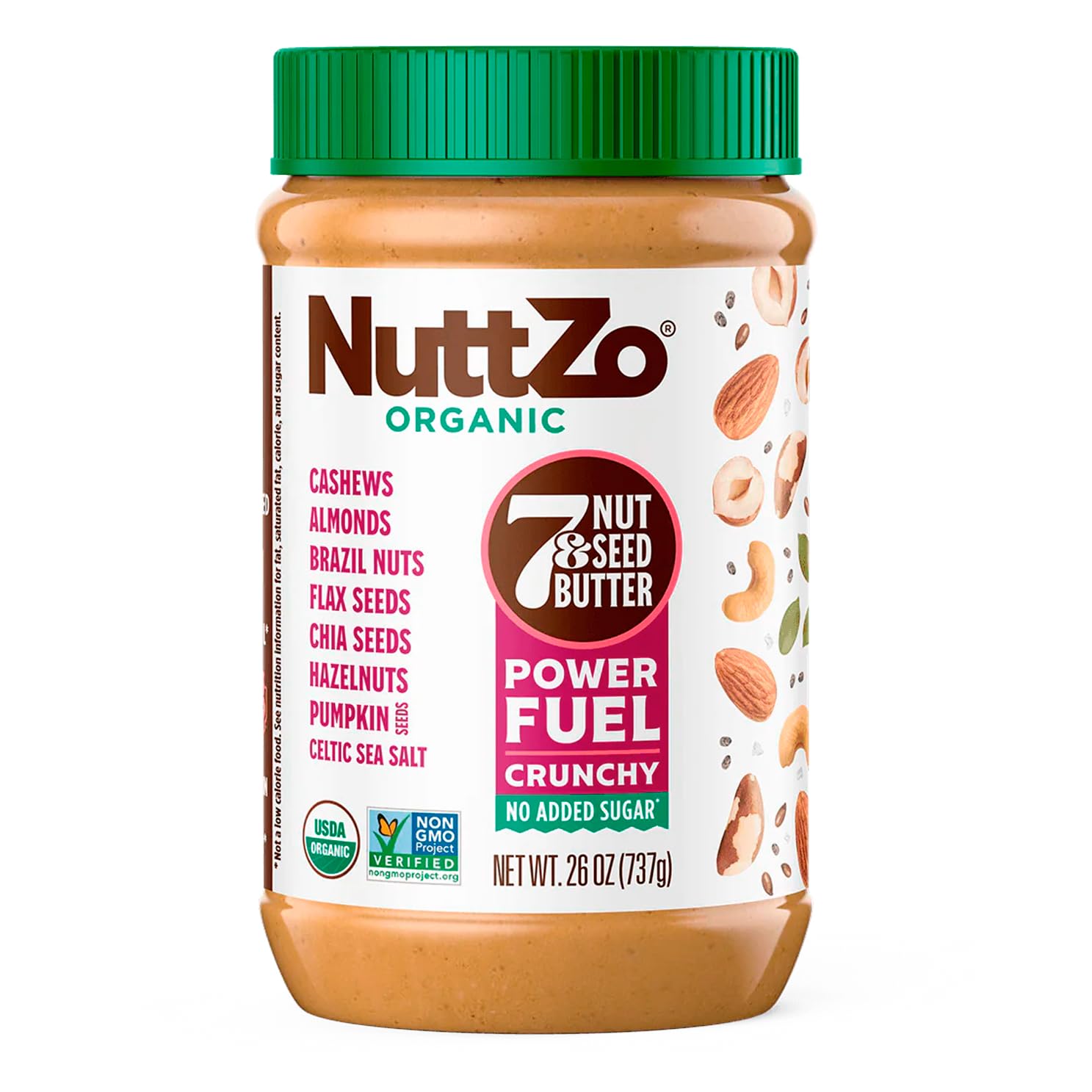 NuttZo Organic Power Fuel 7 Nuts and Seeds Butter