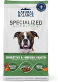 Natural Balance Specialized Nutrition Dog Food, Lamb & Oatmeal, 3.5 lb pk of 1