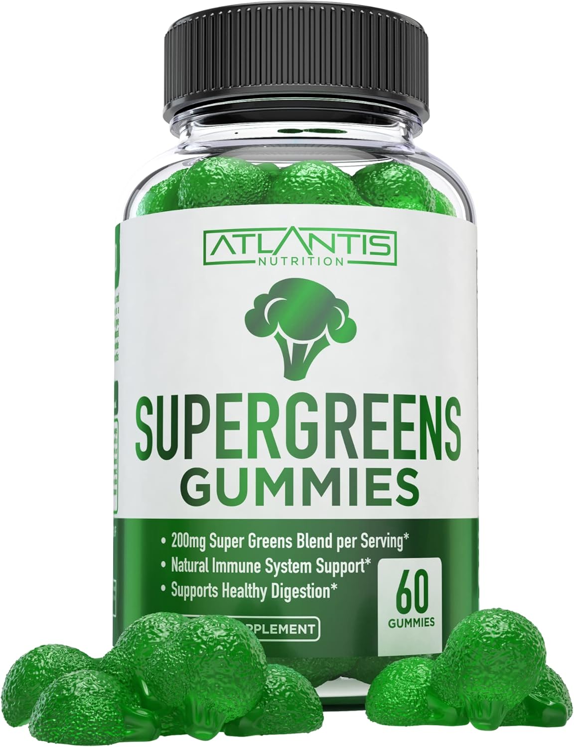 Atlantis Nutrition Supergreens Gummies