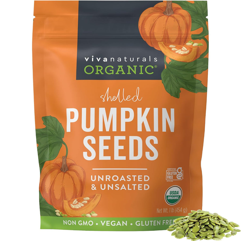 Viva Naturals Organic Pumpkin Seeds 16oz