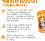 Legipet Hairball Treatment for Cats Natural Remedy with Apple Pomace, Psyllium Husk