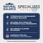 Natural Balance Specialized Nutrition Dog Food, Chicken & Oatmeal, 22 lb Pk of 1