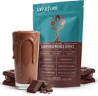 LyfeFuel Plant Protein Powder & Meal Replacement Shake, Vegan, Chocolate