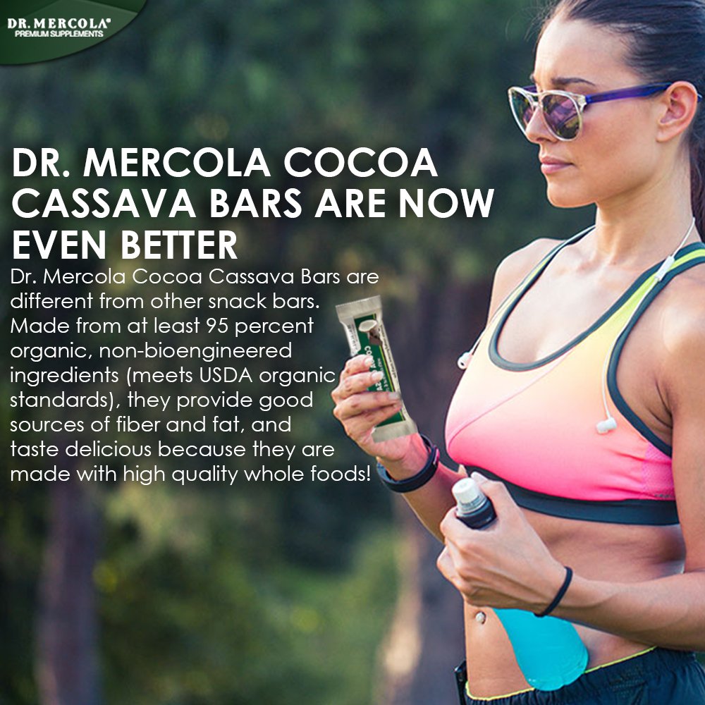 Dr. Mercola, Organic Cocoa Cassava with Coconut and Chia Seeds