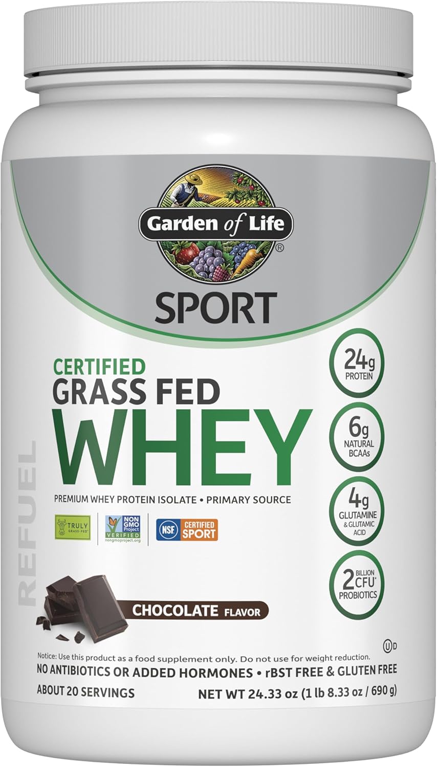 Garden of Life SPORT Whey Protein Powder Chocolate