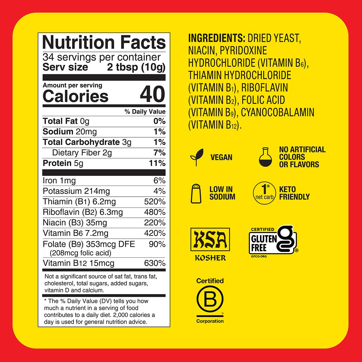 Bragg Premium Nutritional Yeast Seasoning