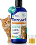 Premium Omega 3 Fish Oil for Cats - Wild Alaskan Salmon Oil Supplement