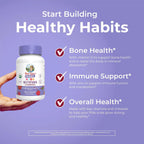 MARY RUTH'S USDA Organic Multivitamin Gummies, Ages 4+, Kids Vitamins, 60ct
