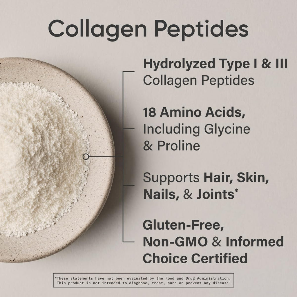 Sports Research® Collagen Peptides Protein Powder 16oz (Unflavored)