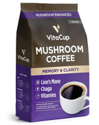 VitaCup Mushroom Coffee Grounds with Lions Mane