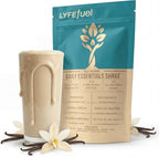 LyfeFuel Plant Protein Powder & Meal Replacement Shake, Vegan, Vanilla Chai 24 Servings