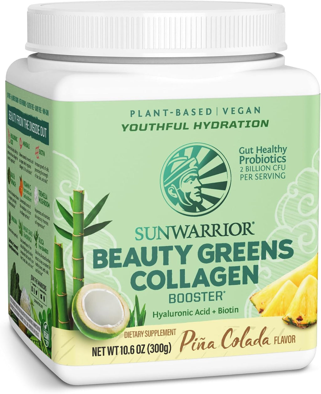 Sunwarrior Vegan Beauty Greens Drink Plant-Based