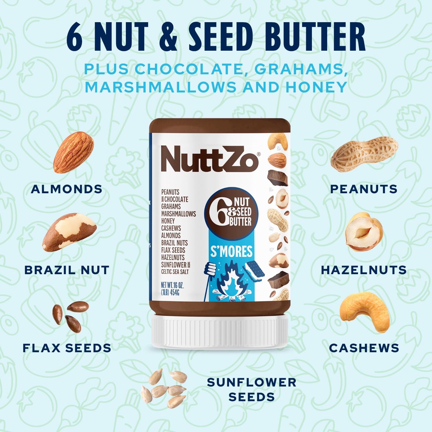 NuttZo S’mores Nut & Seed Butter