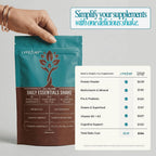LyfeFuel Plant Protein Powder & Meal Replacement Shake, Vegan, Chocolate