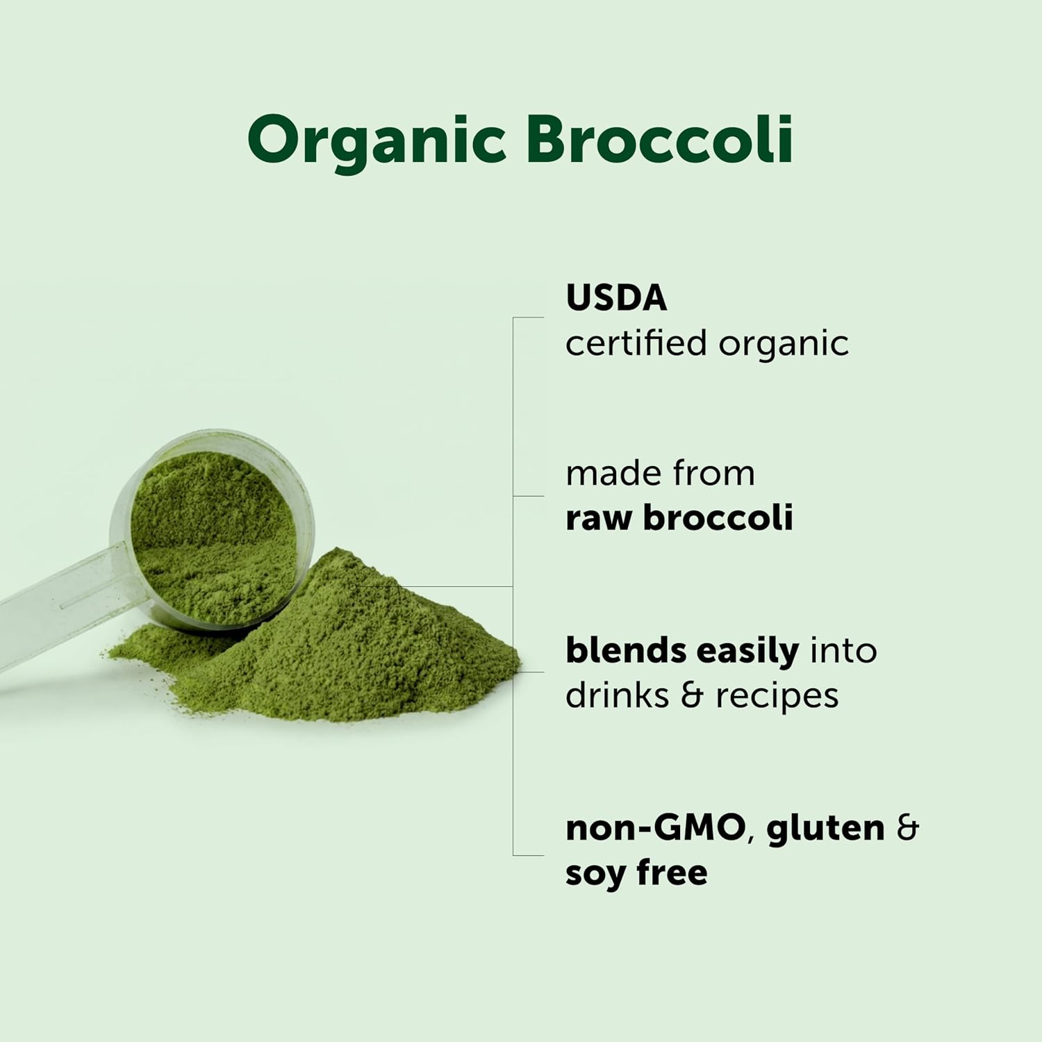 Micro Ingredients Organic Broccoli Powder
