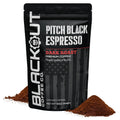 Blackout Coffee Pitch Black Espresso Ground Coffee – Extra Dark Roast