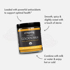 Dr. Mercola Solspring Golden Milk - Adaptogenic Support Pack of 2