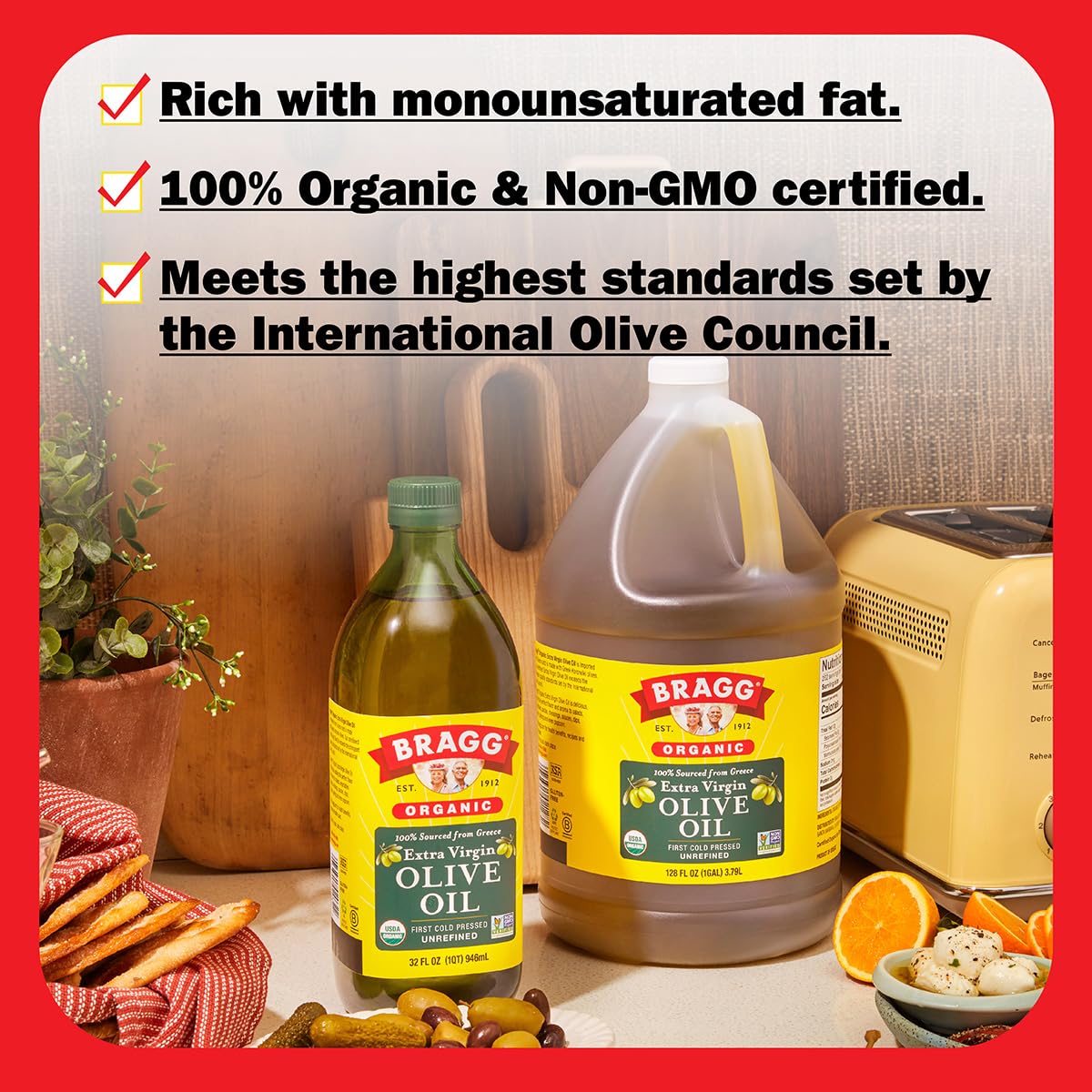 Bragg Organic Extra Virgin Olive Oil