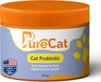 Purecat Digestive Health & Immune Support Supplement Probiotic Powder for Indoor and Outdoor Cats