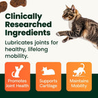 VetriScience Ultimate Strength Healthy Hip & Joint for Cats, Chicken, 30ct