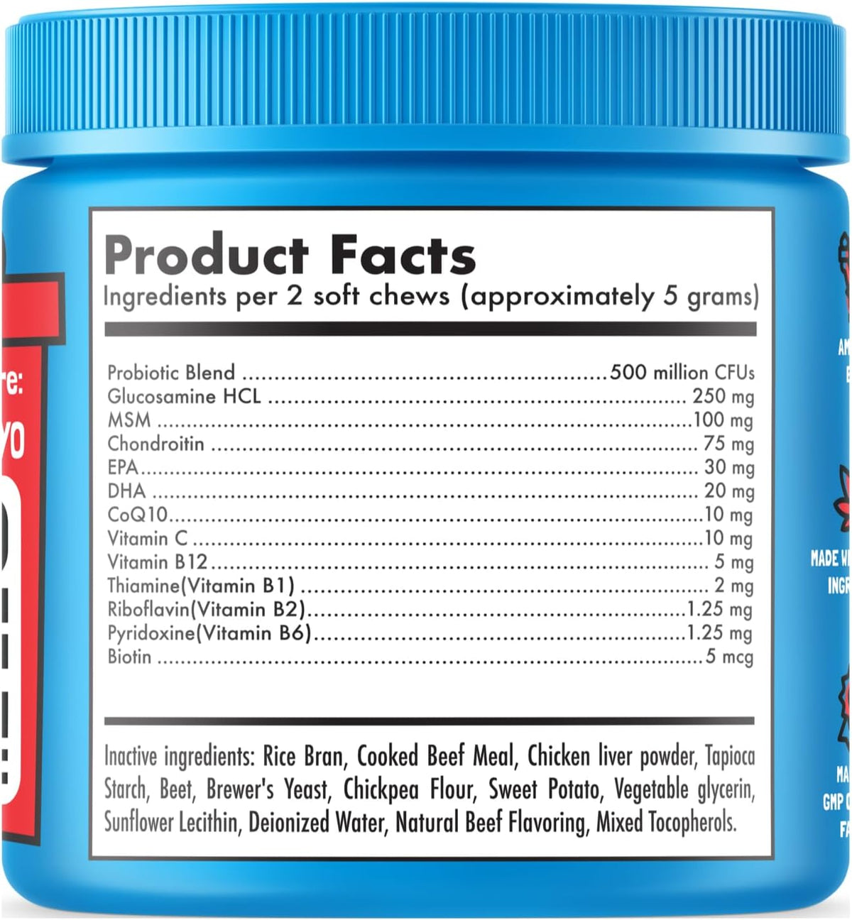 LEGITPET Dog Vitamins - 30 Multivitamins Chews - Reduced Price!