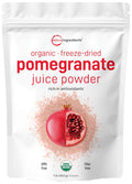 Organic Pomegranate Juice Powder - 100% Natural Fruit Powder - Freeze Dried & Cold Pressed