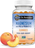 Garden of Life Dr. Formulated Magnesium Gummies, Peach Flavour Pack of 1