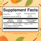 MARY RUTH'S Organic Vitamin C Supplement | Liquid Vitamin C Liquid Drops for Adults & Kids