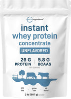 Micro Ingredients Unflavored Whey Protein Powder