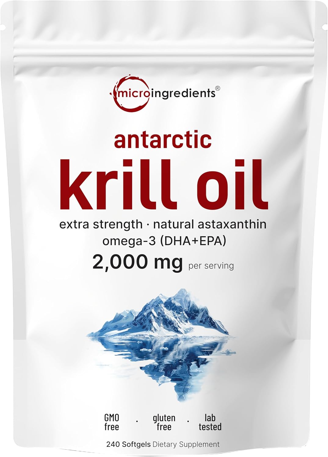Micro Ingredients Antarctic Krill Oil Supplement