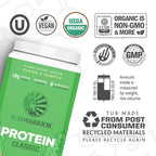 Sunwarrior Classic Vegan Protein Powder Chocolate & Collagen Building Powder