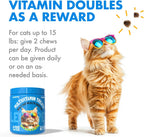 Legipet Multivitamin Cat Treats Vitamins for Indoor Cats Skin & Coat Digestion
