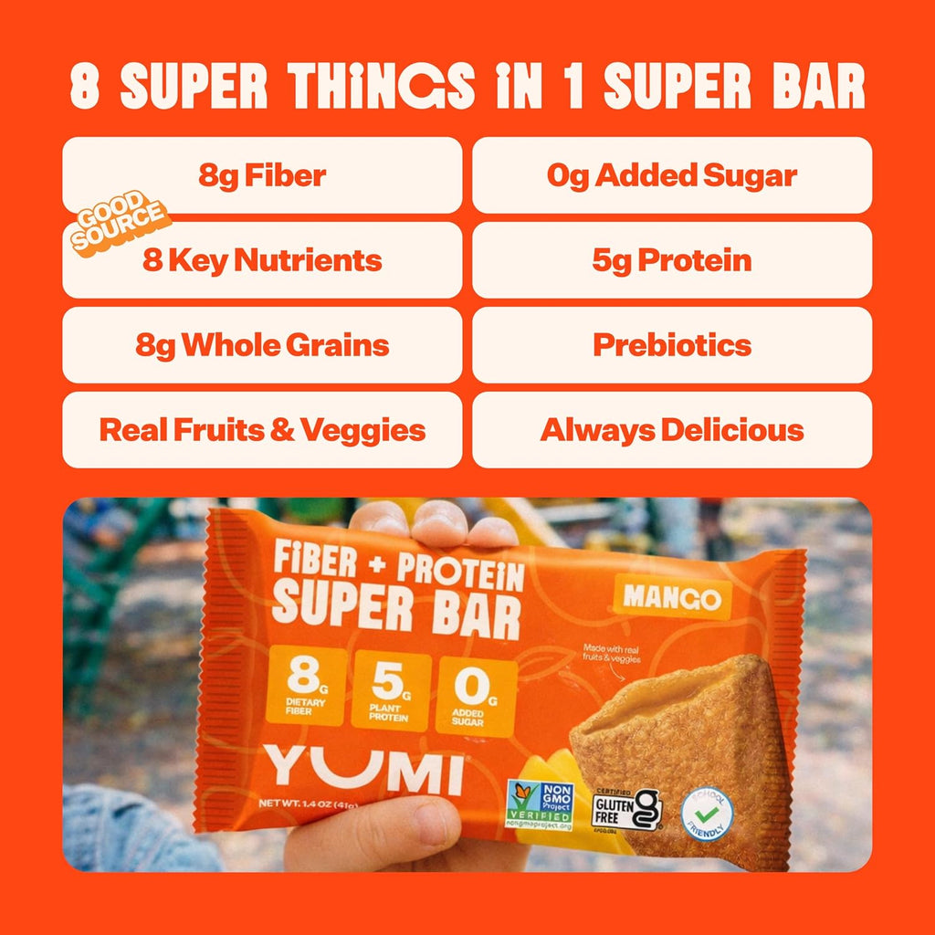 YUMI Organic Protein Super Bars